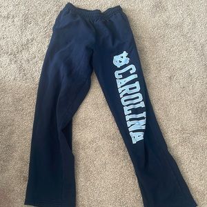 UNC open leg sweatpants